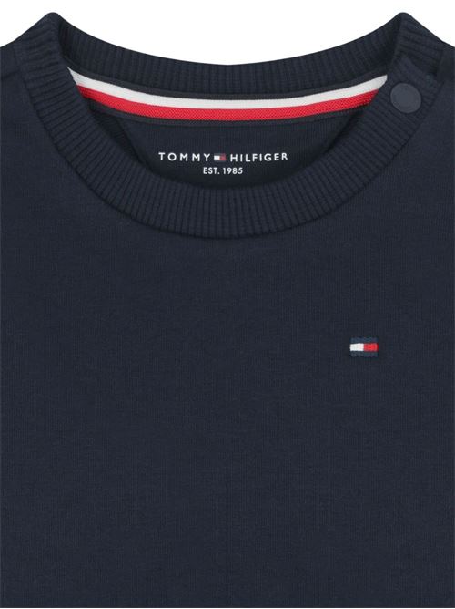 Felpa bambino Tommy Hilfiger navy TOMMY HILFIGER KIDS | KN0KN02204C1G